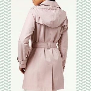 michael kors blush trench coat